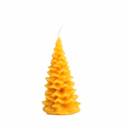 Bougie Sapin en cire d'abeille