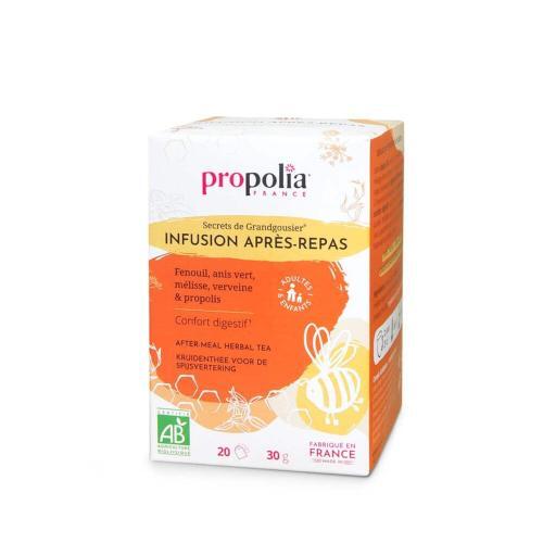 INFUSION APRÈS-REPAS A LA PROPOLIS