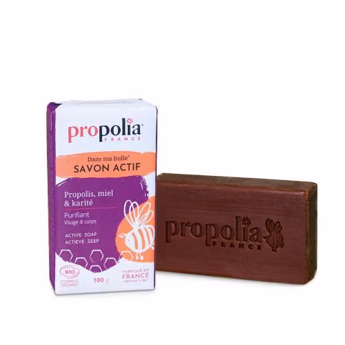 Savon Actif Propolis Miel Karité