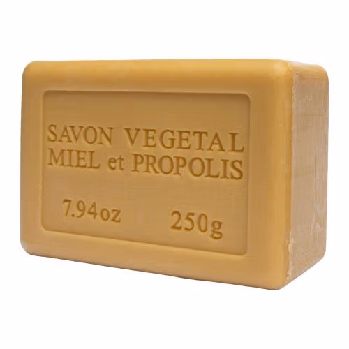 savon végétal miel et propolis 250g