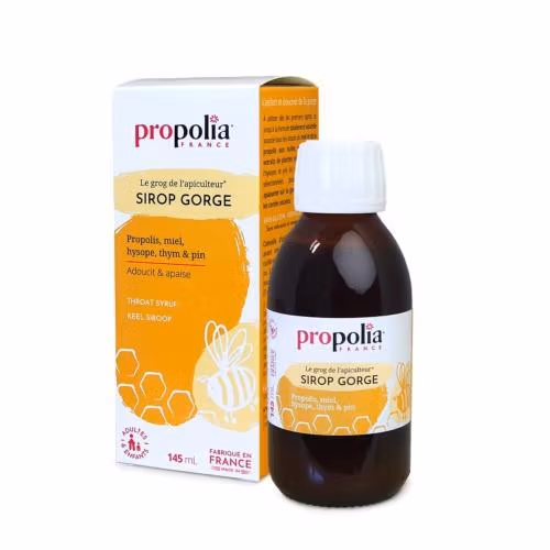 Sirop de Miel pour la gorge