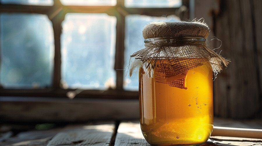 Fermentation du miel